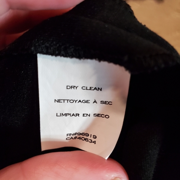 Marc Jacobs Black Wide Leg Pants Cropped Trousers High Rise Work Classic Capri 0 - Picture 6 of 9